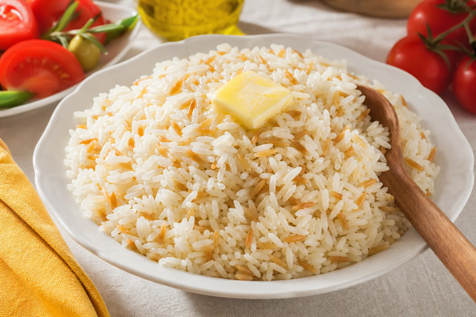 Tam Kıvamında Pirinç Pilavı